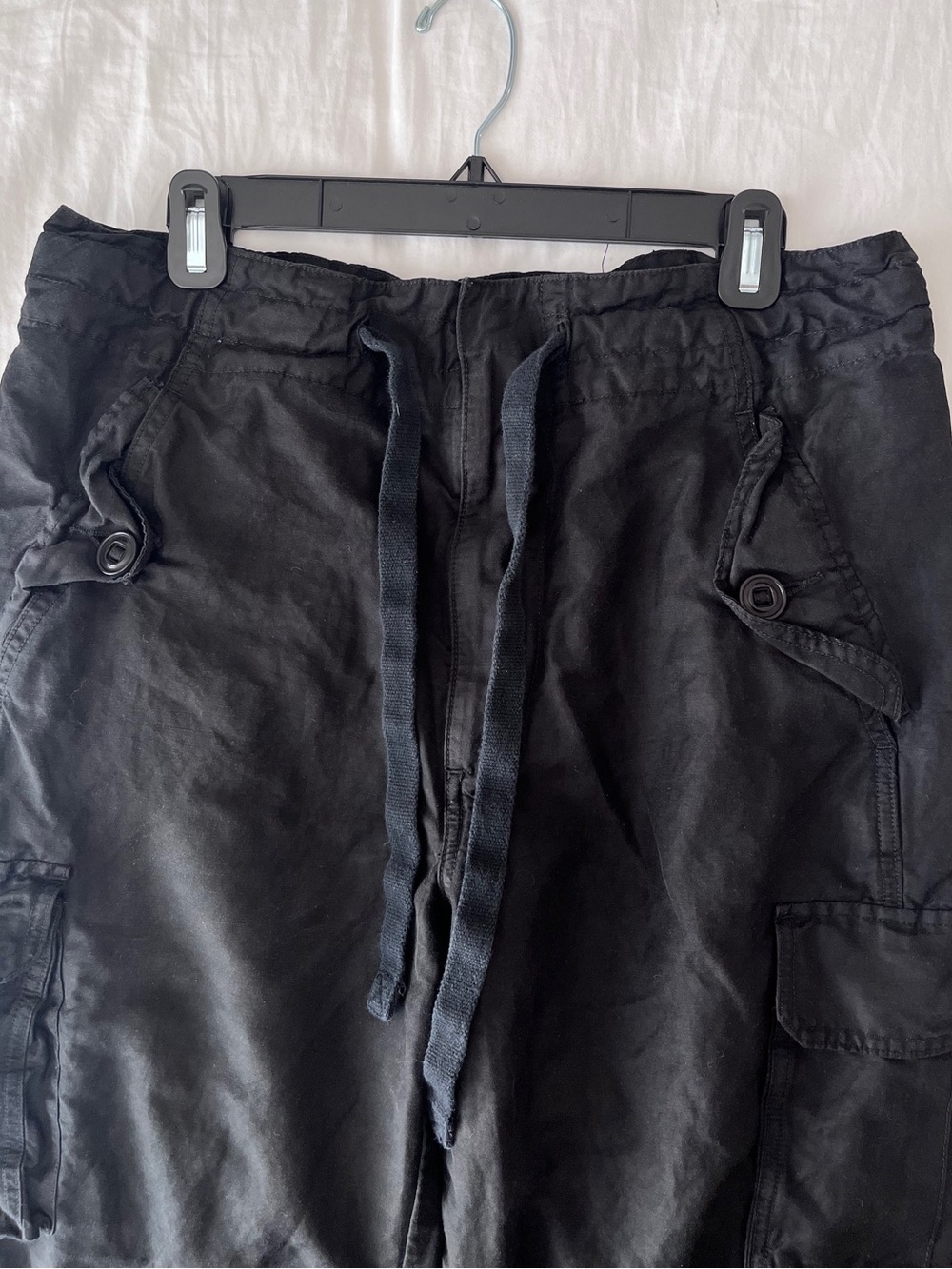 Vince Black Cargo Drawstring Pants - Picture 4 of 10